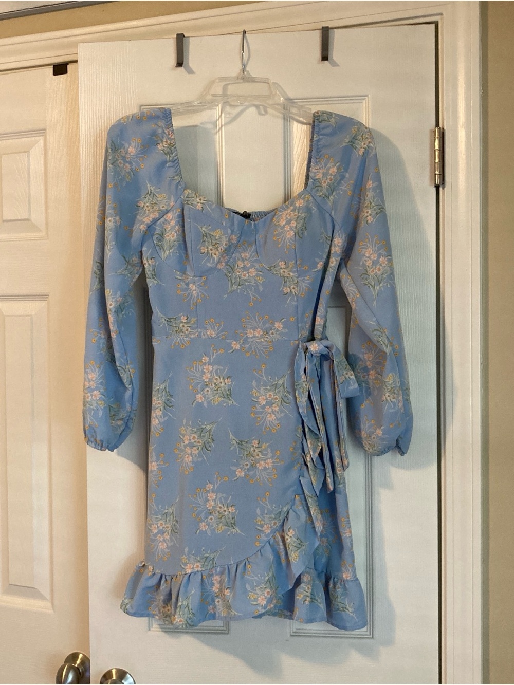 Blue Floral Dress 🩵